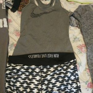 Nike shirt and new shorts by nike